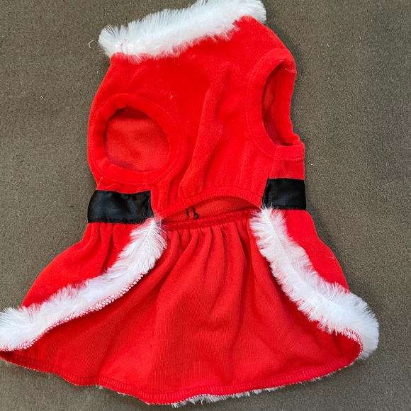 Santa pet dress - Picture 3 of 4